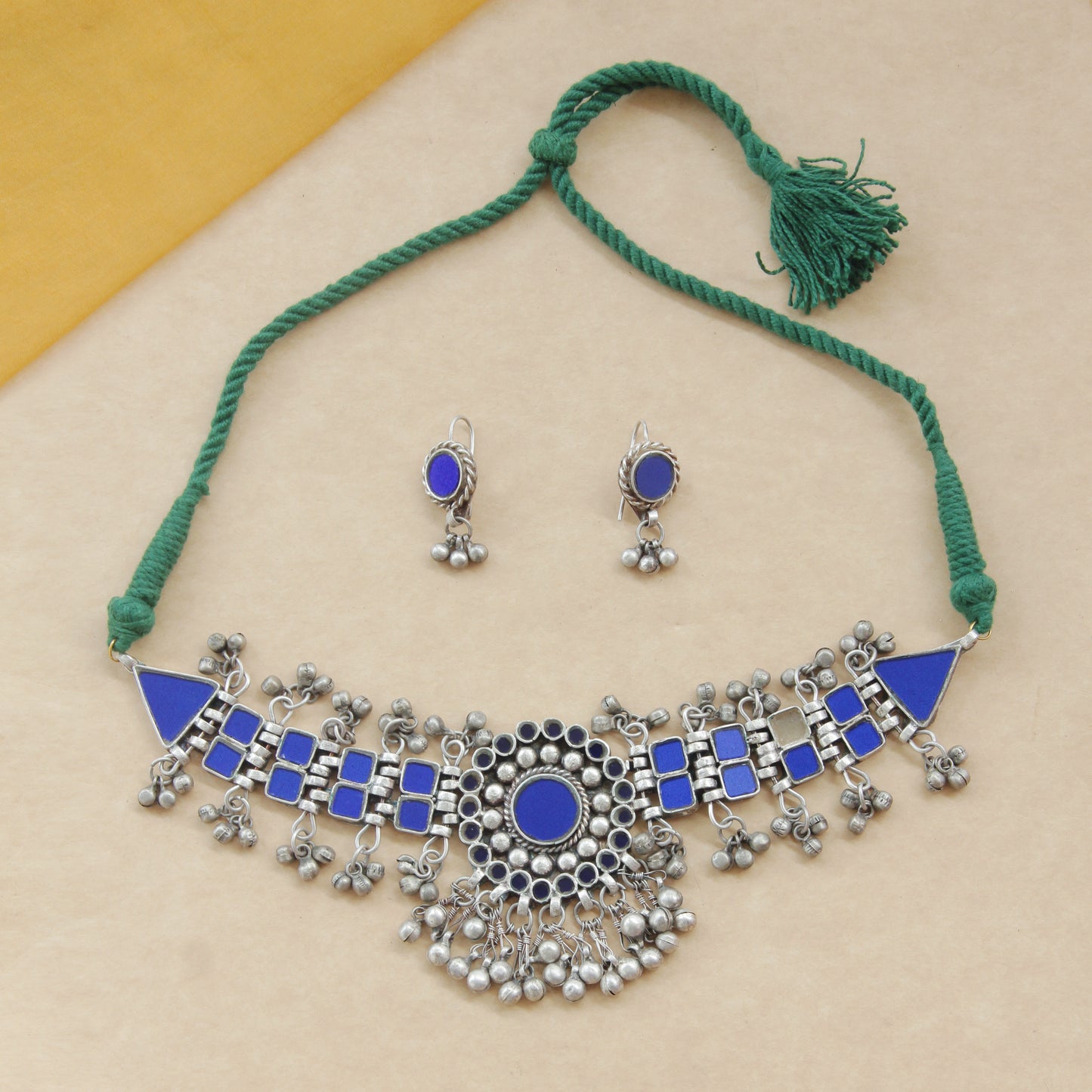 Ethnic Glass Jewelry for Navratri