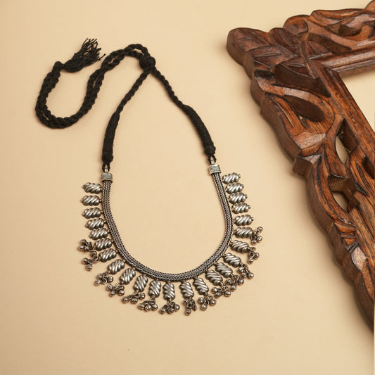 German silver Brass necklace set perfect for Navratri