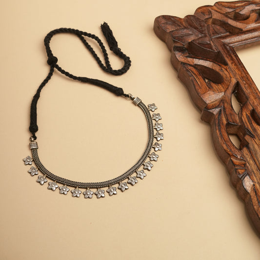 German silver Brass necklace set perfect for Navratri