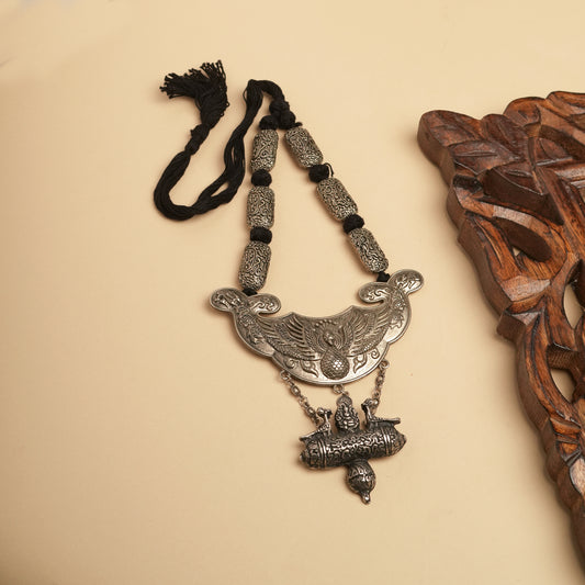 German silver Brass necklace set perfect for Navratri