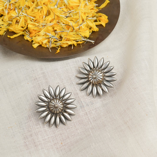 Metal Stud Earrings