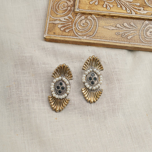 Metal  Stud Earrings