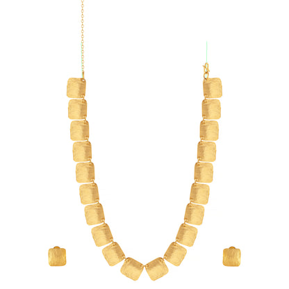 Gold platted Nugget collar Necklace