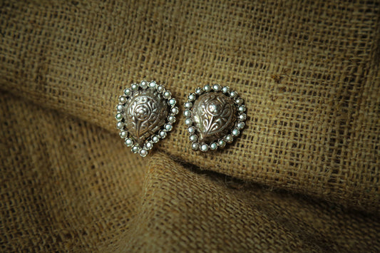 Real silver 92.5 silver earrings