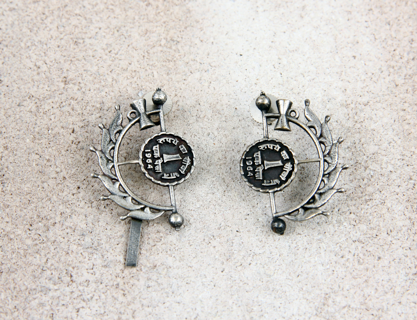 TIARA TRIBAL COIN EARRINGS