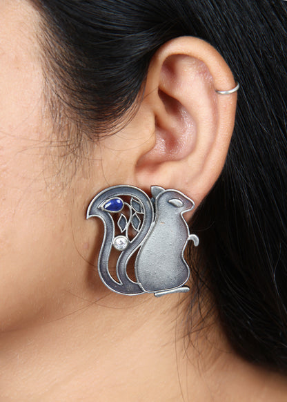 TIARA SQUIRREL EARRINGS