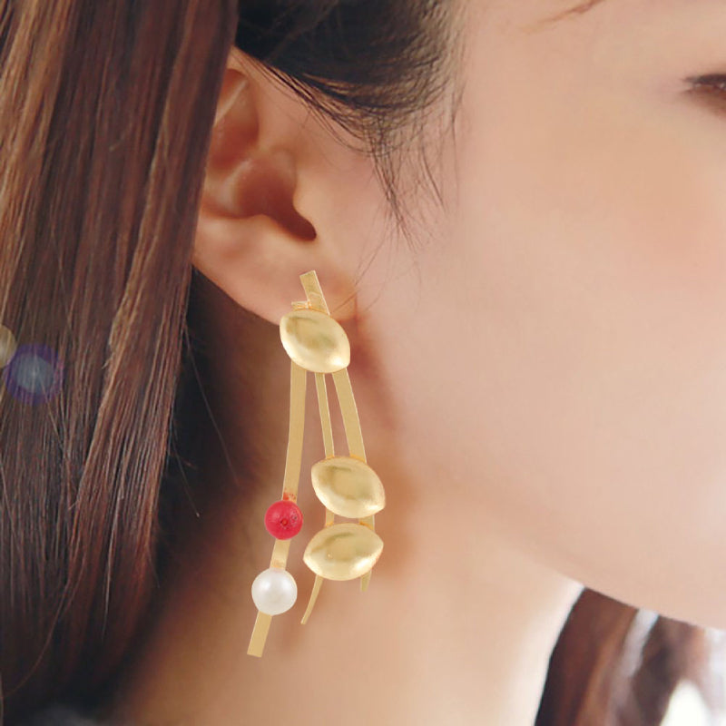 Hand made brass Earrings